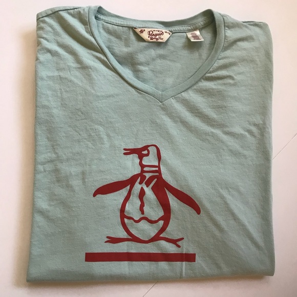 Penguin V-Neck T-Shirt